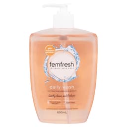 Femfresh Intimate Daily Wash 600Ml Pump