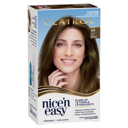 Clairol Nice N Easy 6A Natural Light Ash Brown Hair Colour