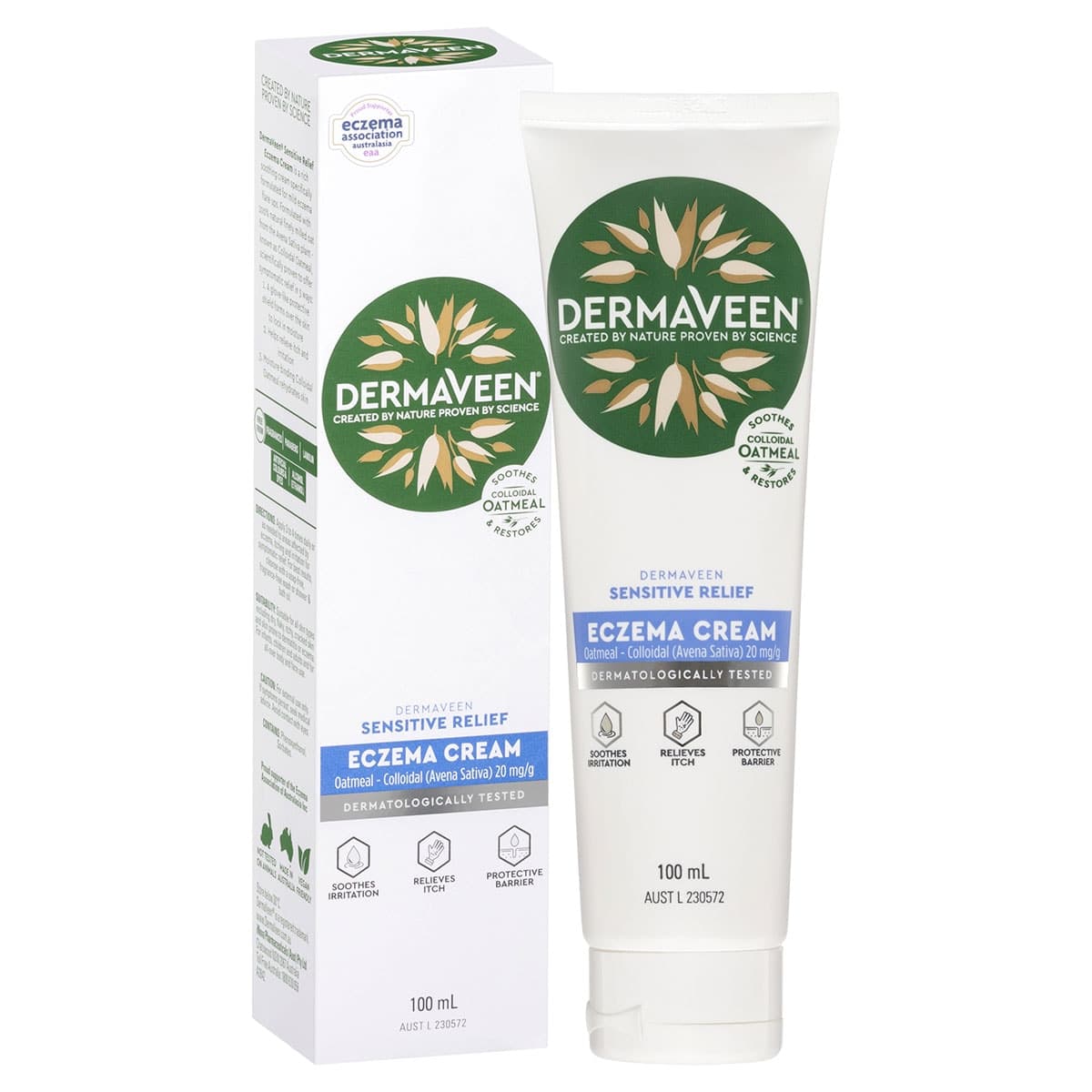 Dermaveen Sensitive Relief Eczema Cream 100G