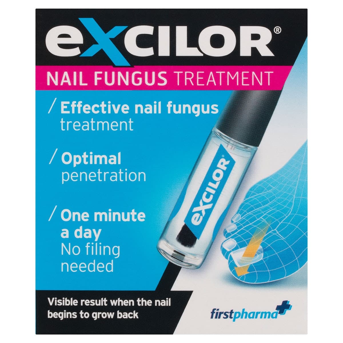 Excilor Solution Fungal Nail Treatment 3.3Ml