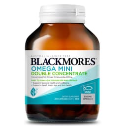 Blackmores Omega Mini Double Concentrate 200 Capsules