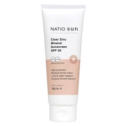 Natio Sun Clear Zinc Mineral Sunscreen Spf50 100G