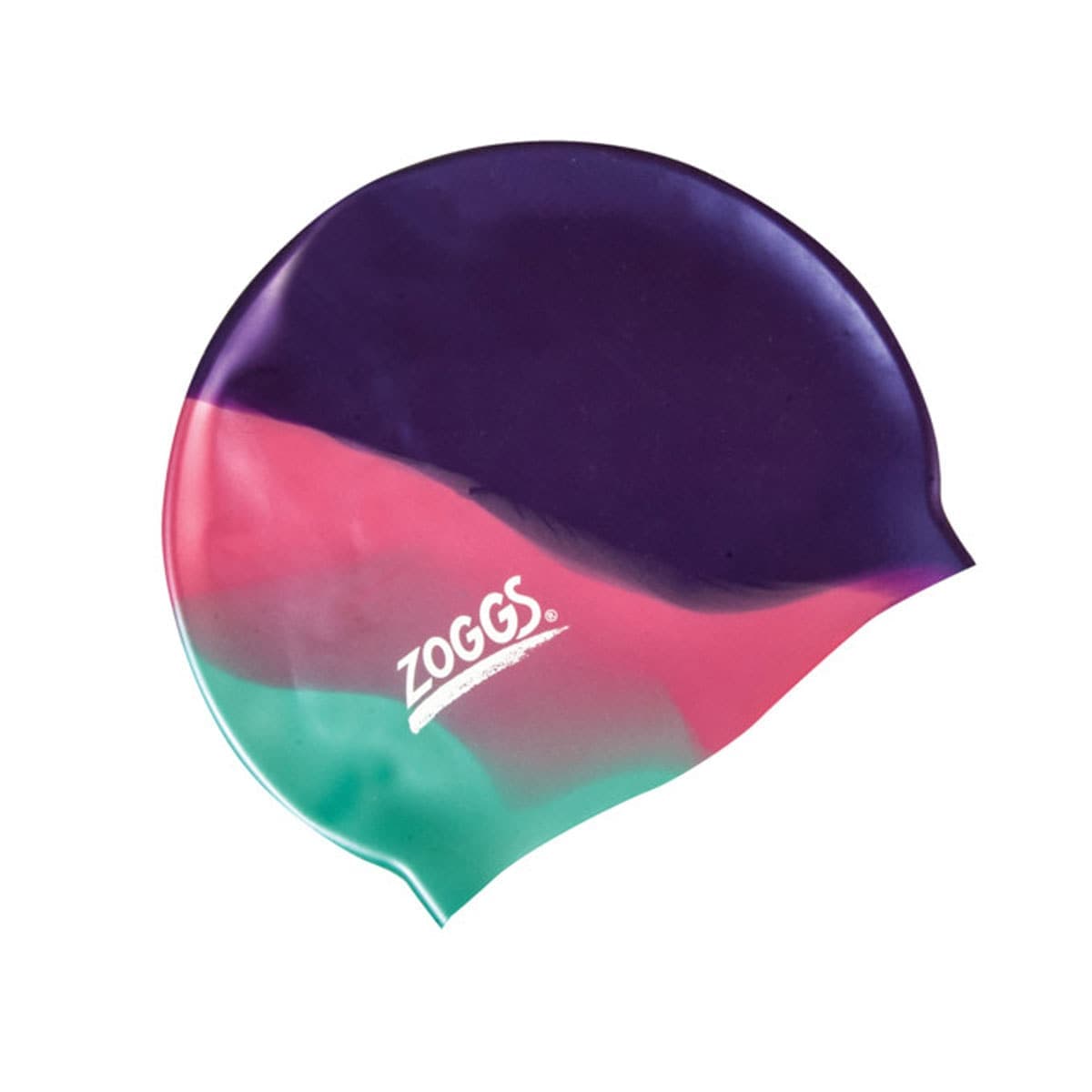 Thumbnail Zoggs Kids Multicolour Silicone Swim Cap (Colours Selected At Random)