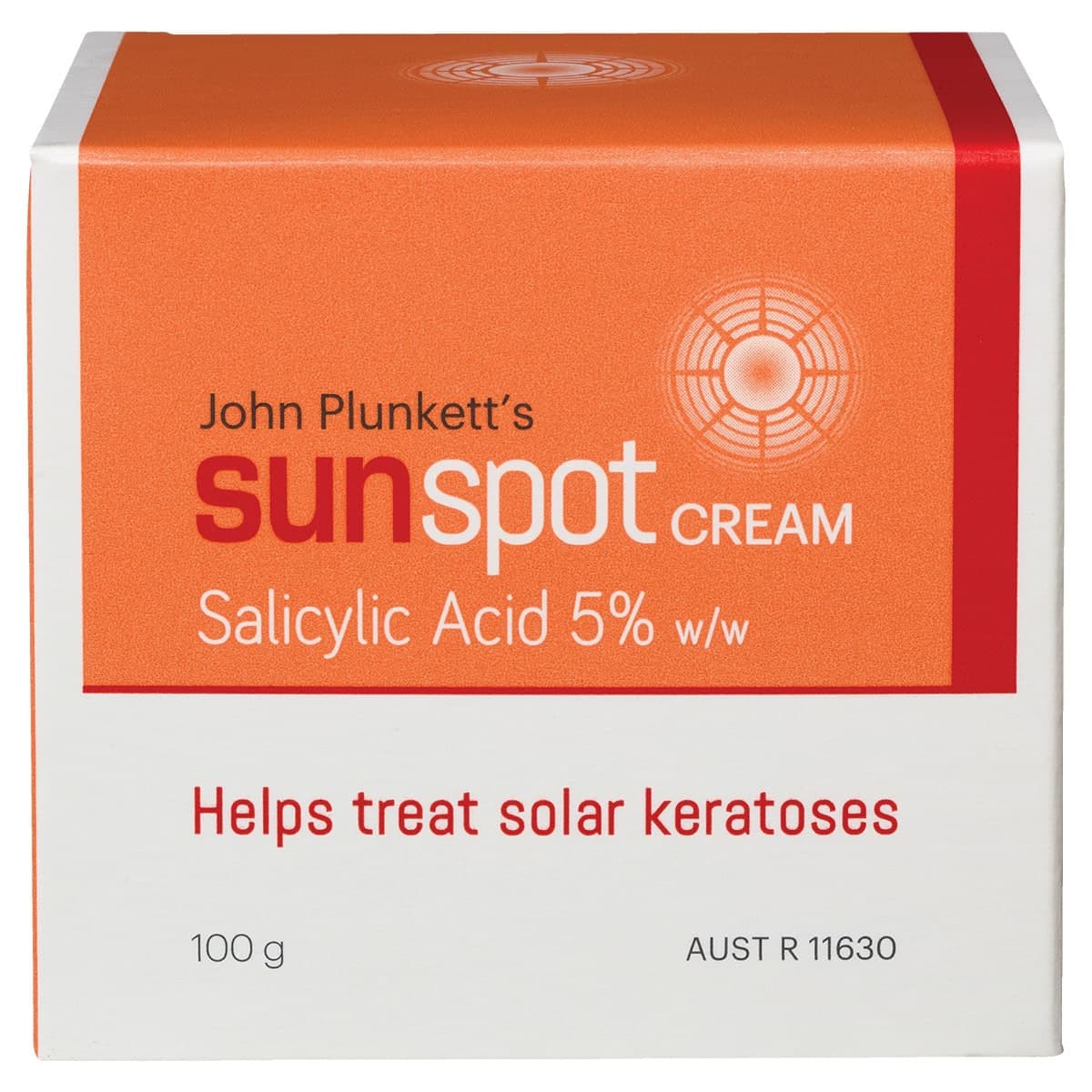 John Plunketts Sunspot Cream 100G