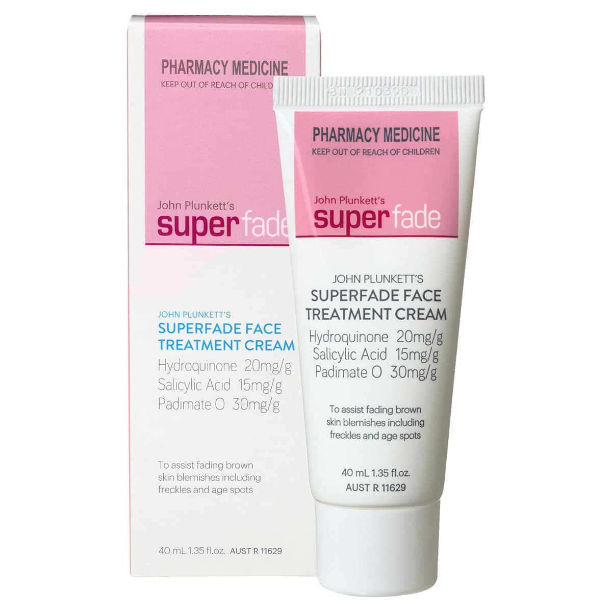 Thumbnail John Plunketts SuperFade Face Treatment Cream 40ml