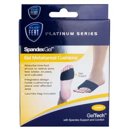 Neat Feat Spandex Gel Metatarsal Cushion For Sore Feet Medium 1 Pair