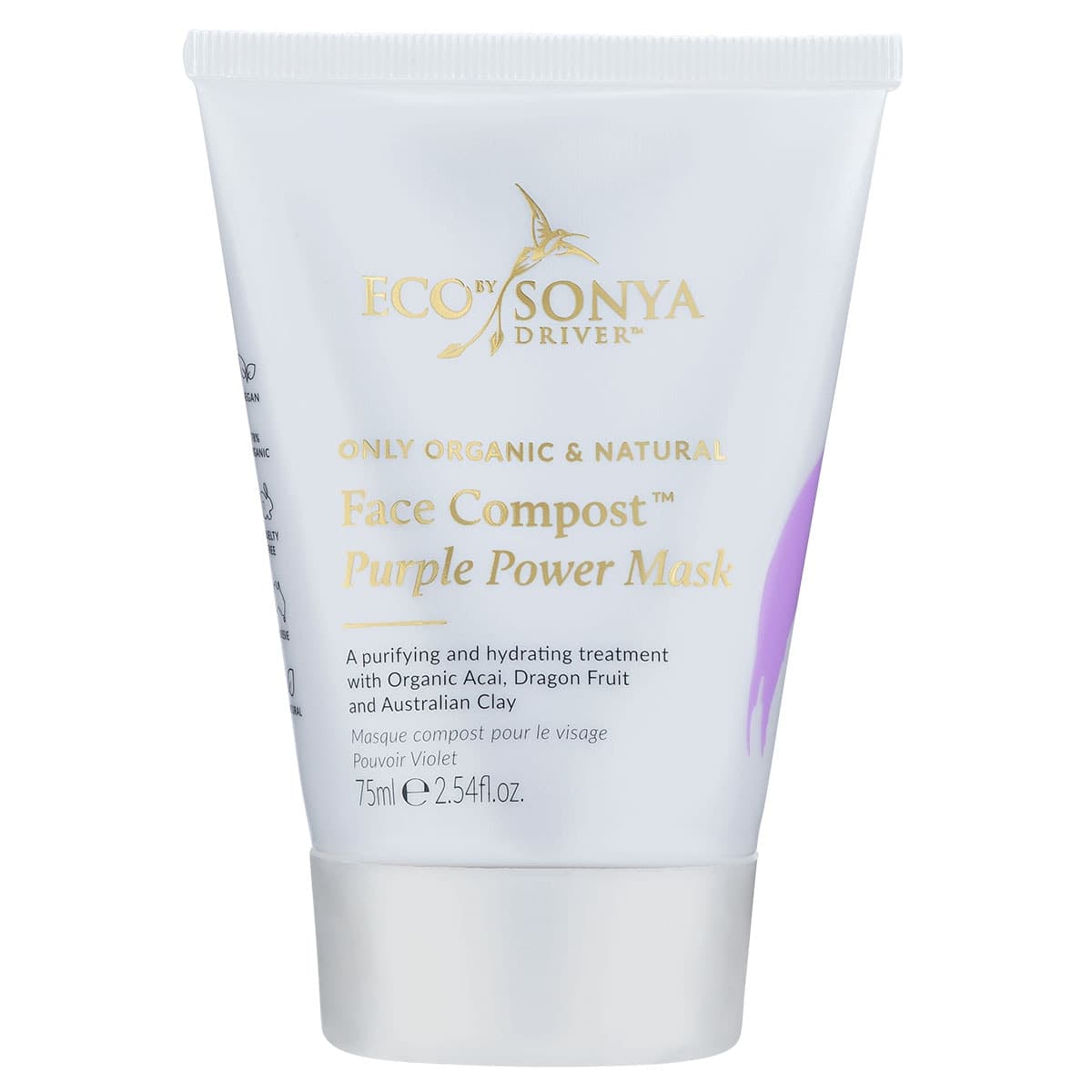 Eco By Sonya Face Compost Purple Power Mask 75Ml