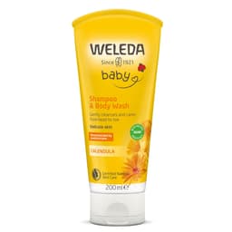 Weleda Calendula Baby Shampoo & Body Wash 200Ml