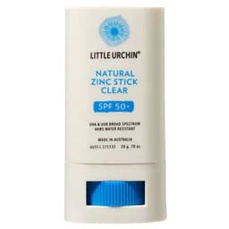 Little Urchin Natural Zinc Stick Clear Spf50 20G