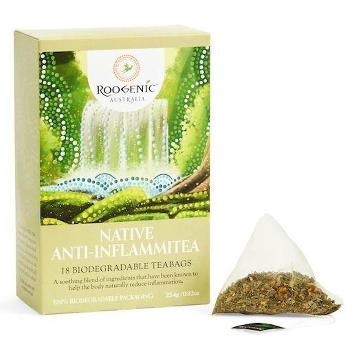 Thumbnail Roogenic Australia Native Anti-Inflammitea 18 Tea Bags