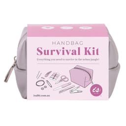 Compact Handbag Survival Kit Silver