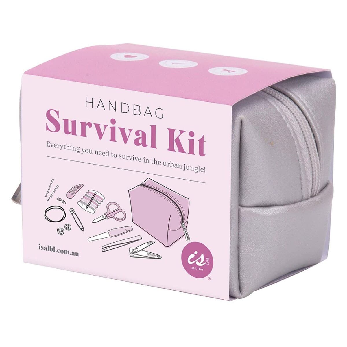 Thumbnail Compact Handbag Survival Kit Silver