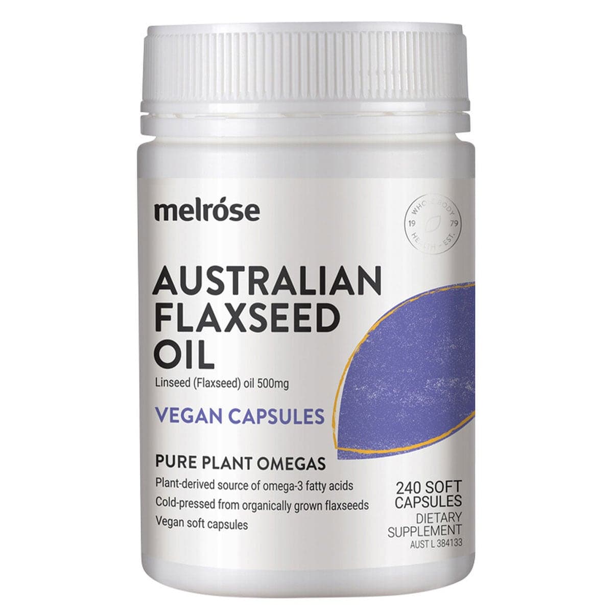 Melrose Australian Flaxseed Oil 240 Vegan Capsules