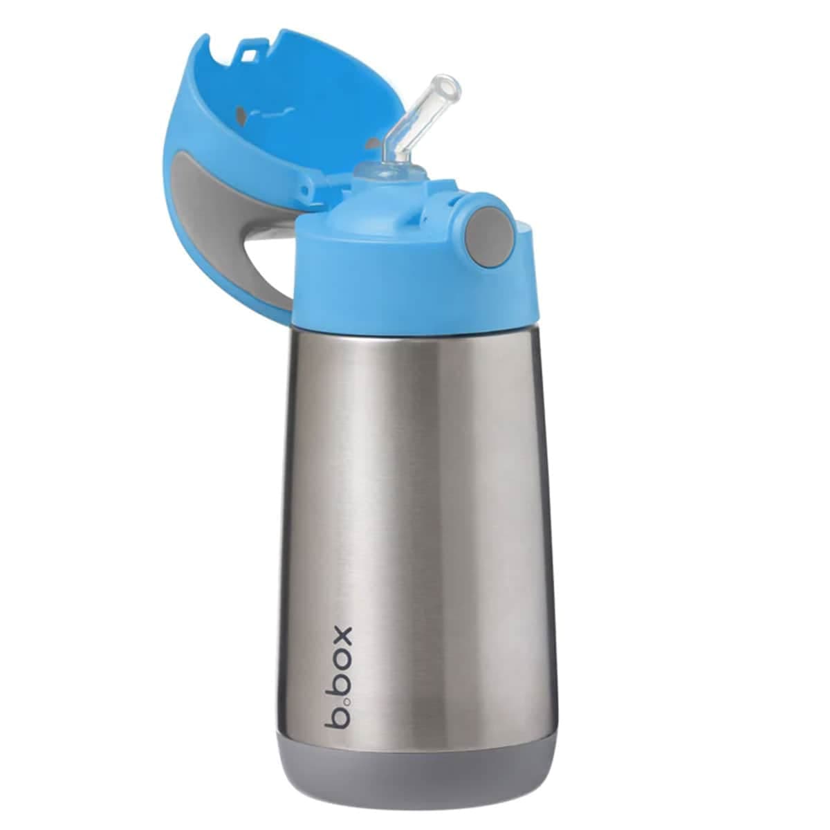 B.Box Insulated Drink Bottle 350Ml Blue Slate