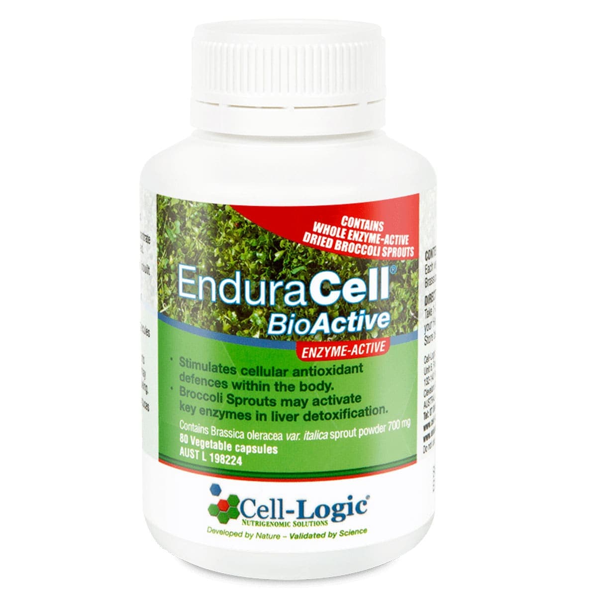 Cell-Logic Enduracell Bioactive 80 Vegan Capsules