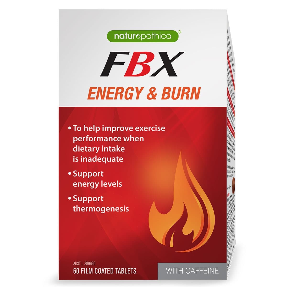 Naturopathica Fbx Energy & Burn 60 Tablets