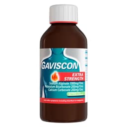 Gaviscon Extra Strength Heartburn & Indigestion Peppermint Liquid 300Ml