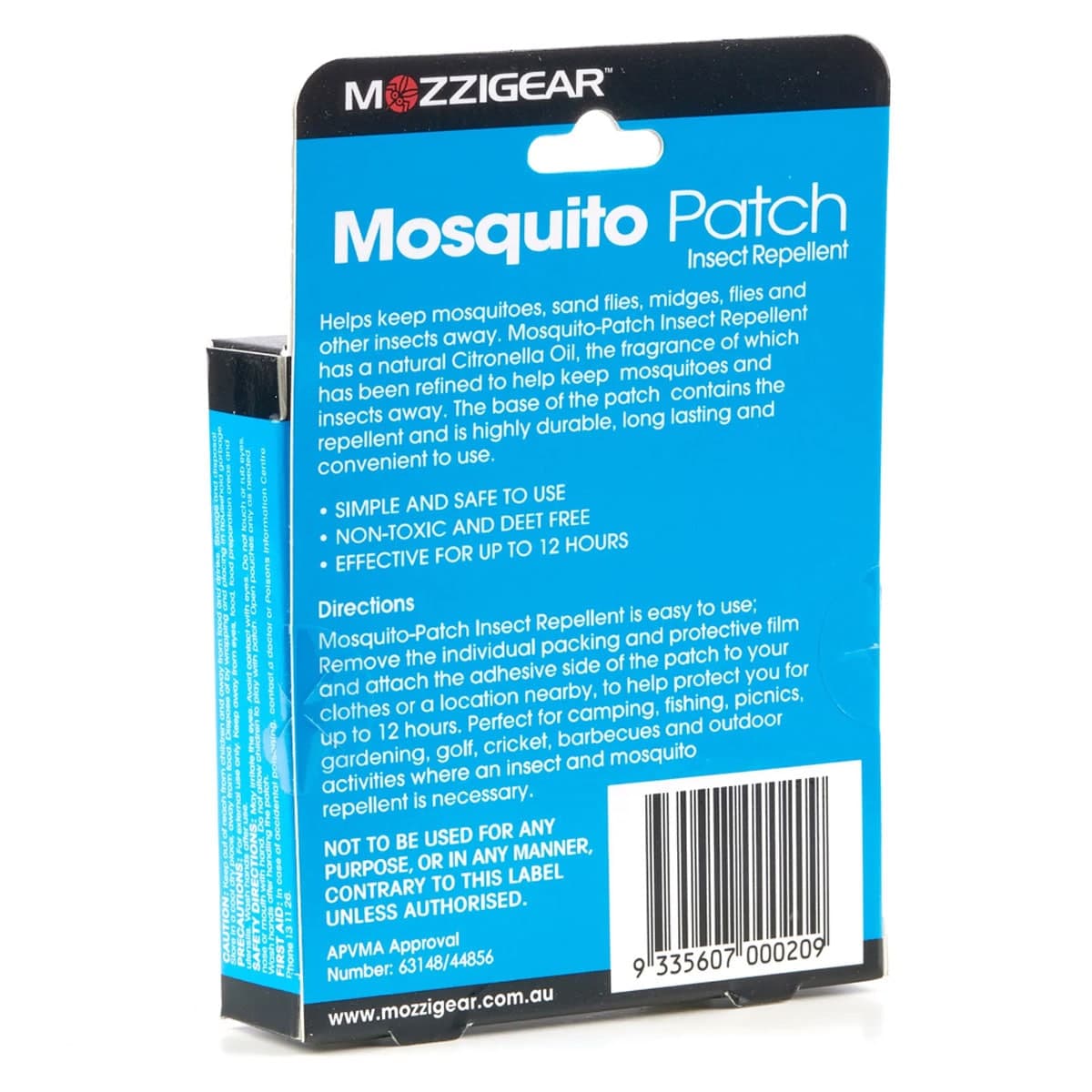 Thumbnail Mozzigear Mosquito Patch 10 Pack