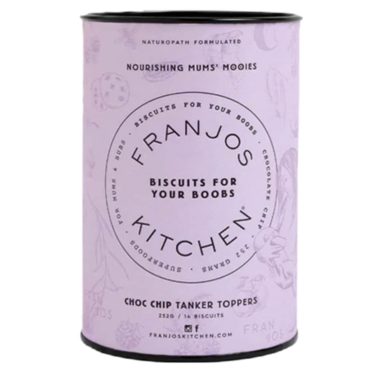 Franjos Kitchen Choc Chip Lactation Biscuits 250G