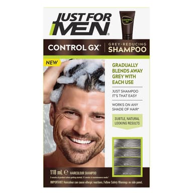 Just For Men Control Gx Grey-Reducing Regular Shampoo 118Ml