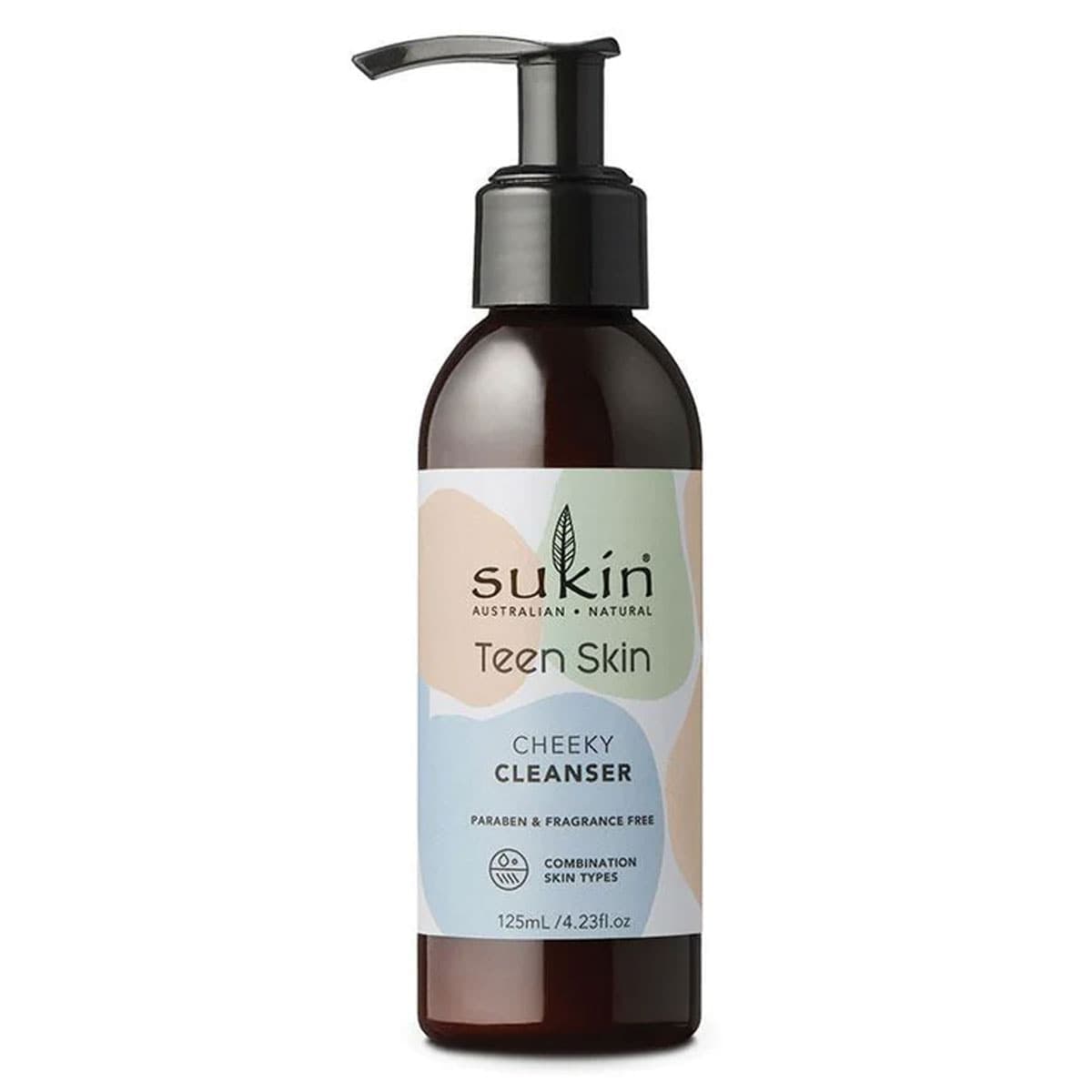 Sukin Teen Skin Cheeky Cleanser Pump 125Ml