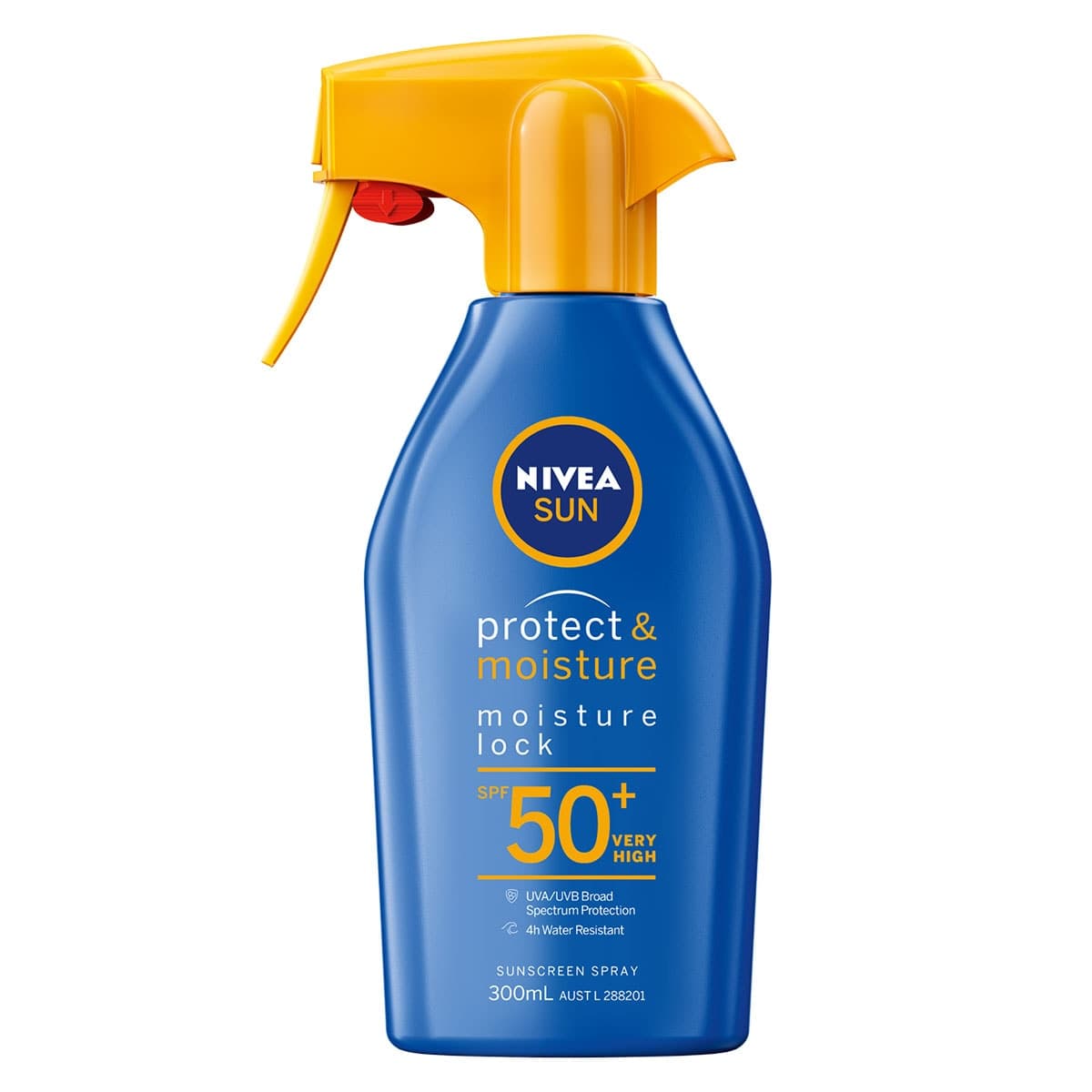 Nivea Sun Protect & Moisture Moisture Lock Sunscreen Spray Spf50 300Ml