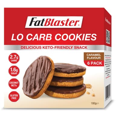 Naturopathica Fatblaster Low Carb Cookies Caramel 6 X 30G