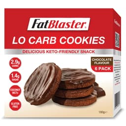 Naturopathica Fatblaster Low Carb Cookies Chocolate 6 X 30G