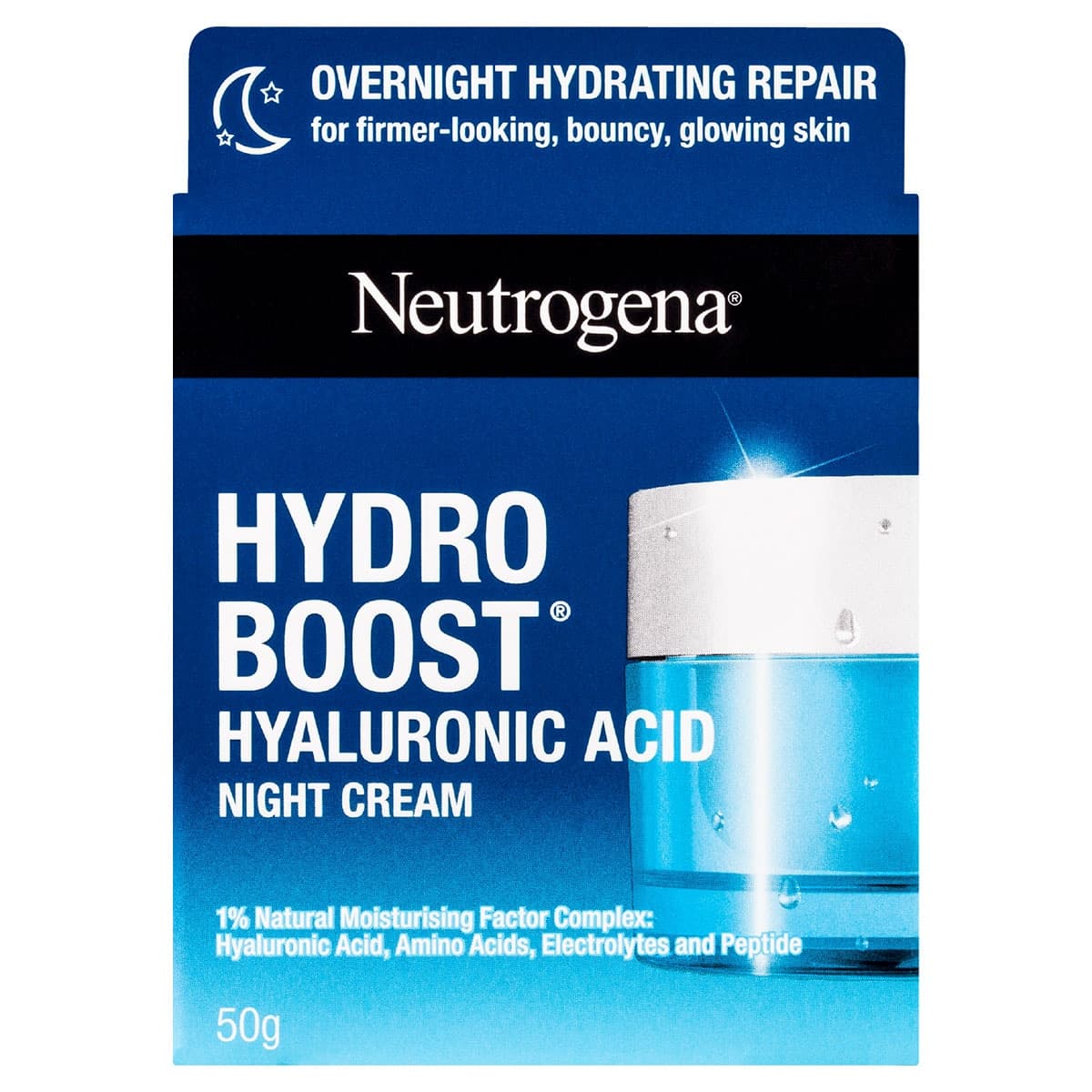 Neutrogena Hydro Boost Hyaluronic Acid Night Cream 50G