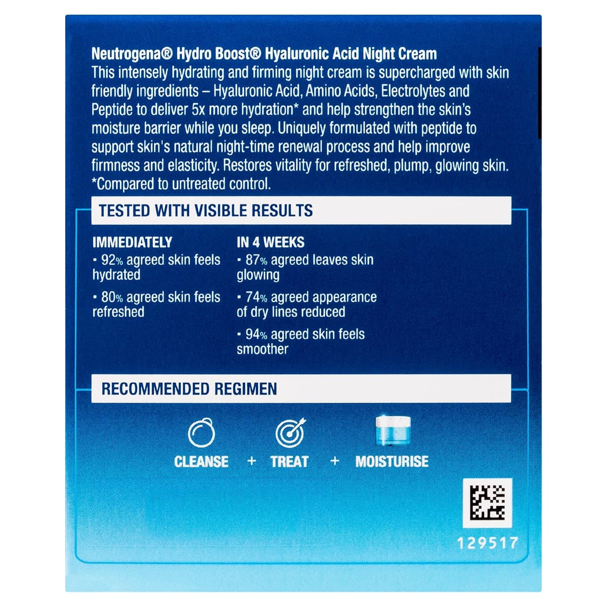 Thumbnail Neutrogena Hydro Boost Hyaluronic Acid Night Cream 50G