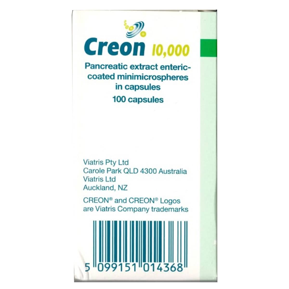 Thumbnail Creon 10 000 100 Capsules