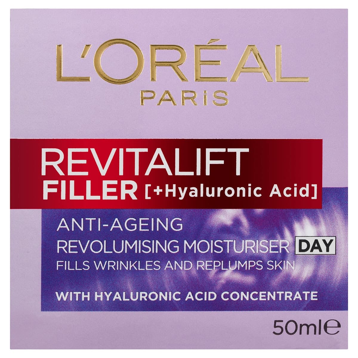 L'Oreal Revitalift Filler + Hyaluronic Acid Day Moisturiser 50Ml