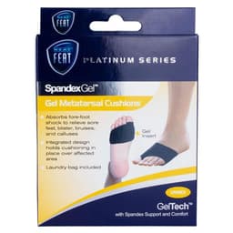 Neat Feat Spandex Gel Metatarsal Cushion For Sore Feet Large 1 Pair