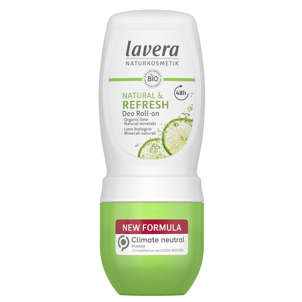 Thumbnail Lavera Basis Sensitiv Deodorant Roll On Natural & Refresh 50Ml