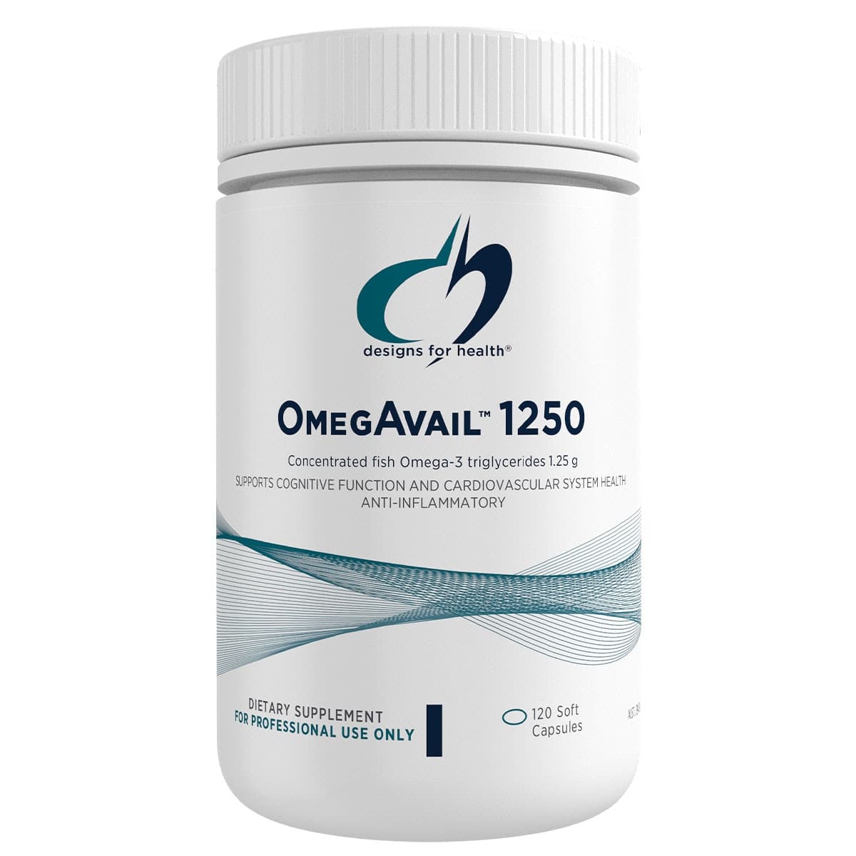 Designs For Health Omegavail 1250 120 Capsules