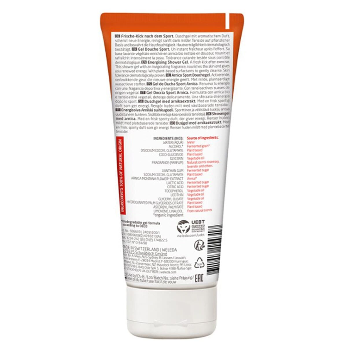 Thumbnail Weleda Arnica Sports Shower Gel 200Ml