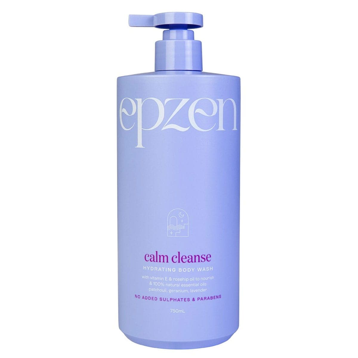 Epzen Calm Cleanse Body Wash 750Ml