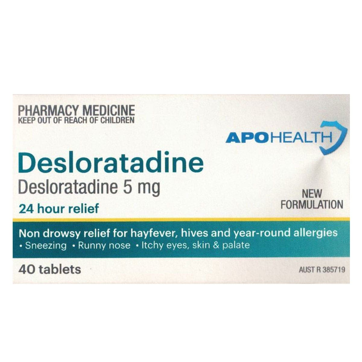 APOHEALTH Desloratadine 40 Tablets