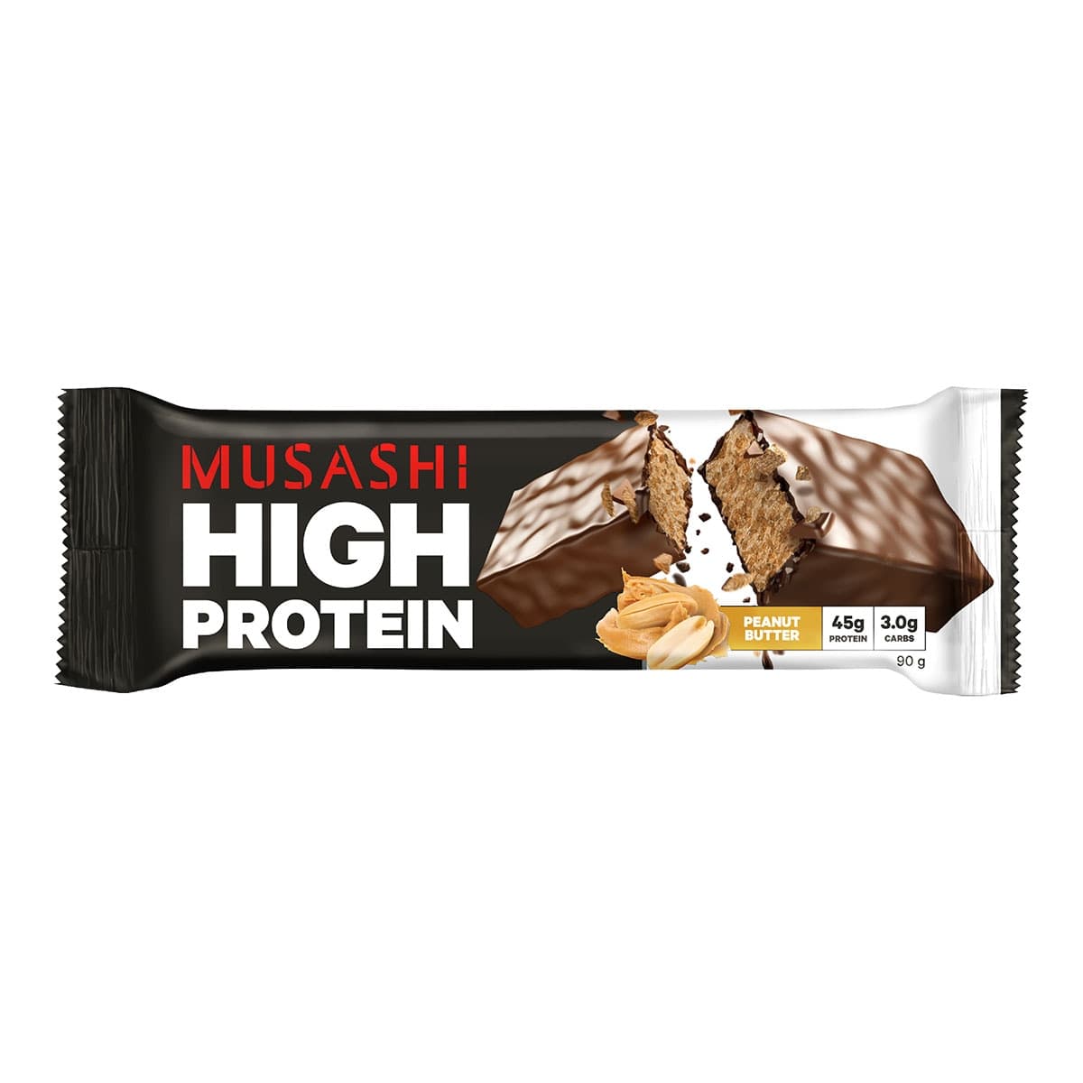 Thumbnail Musashi High Protein Bar Peanut Butter 90G