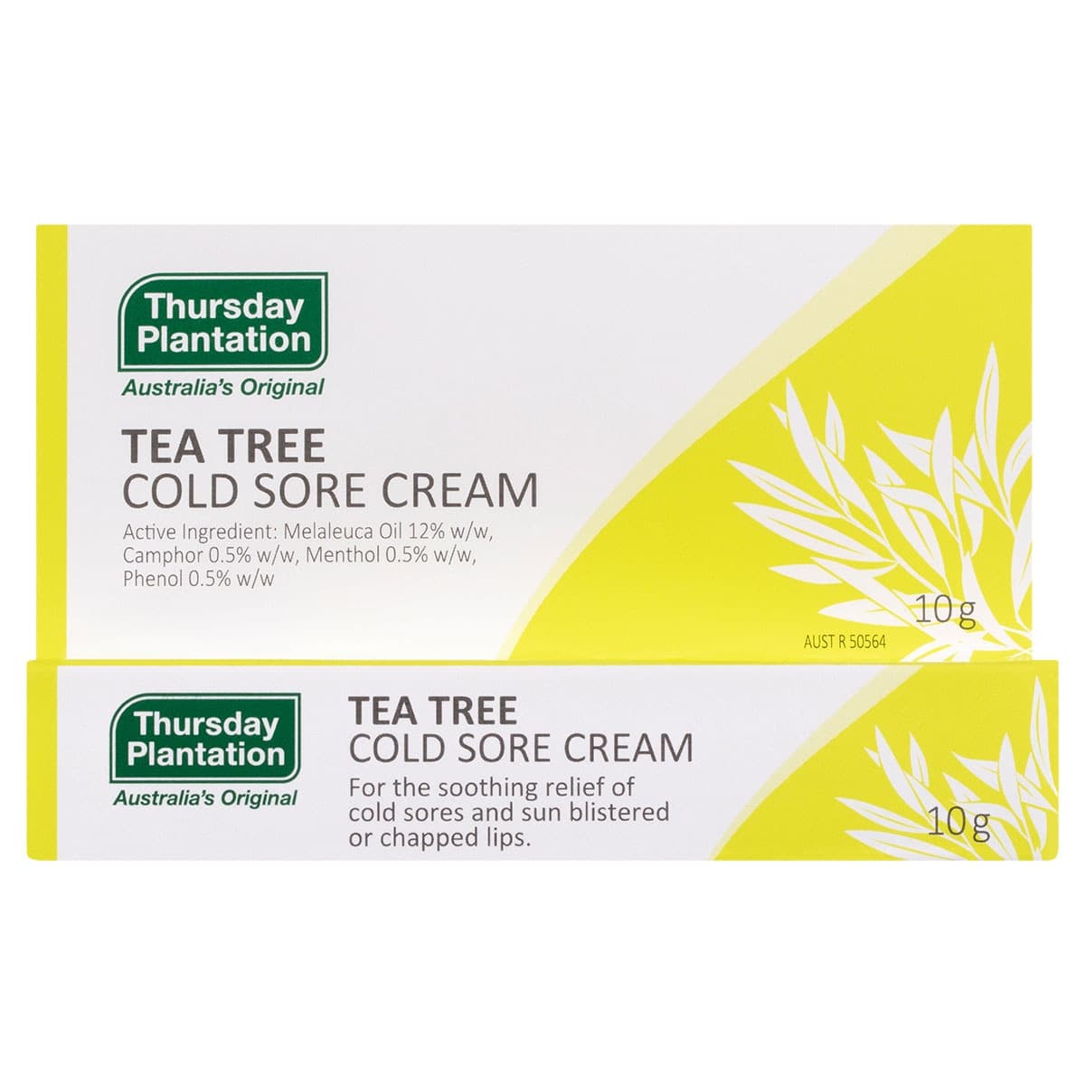 Thursday Plantation Tea Tree Cold Sore Cream 10G