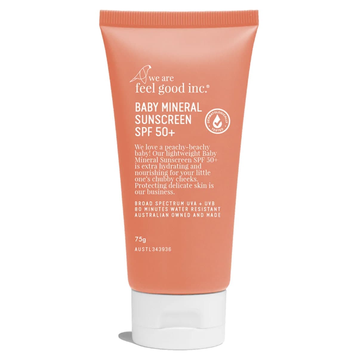 We Are Feel Good Inc. Baby Mineral Sunscreen Spf50 75G