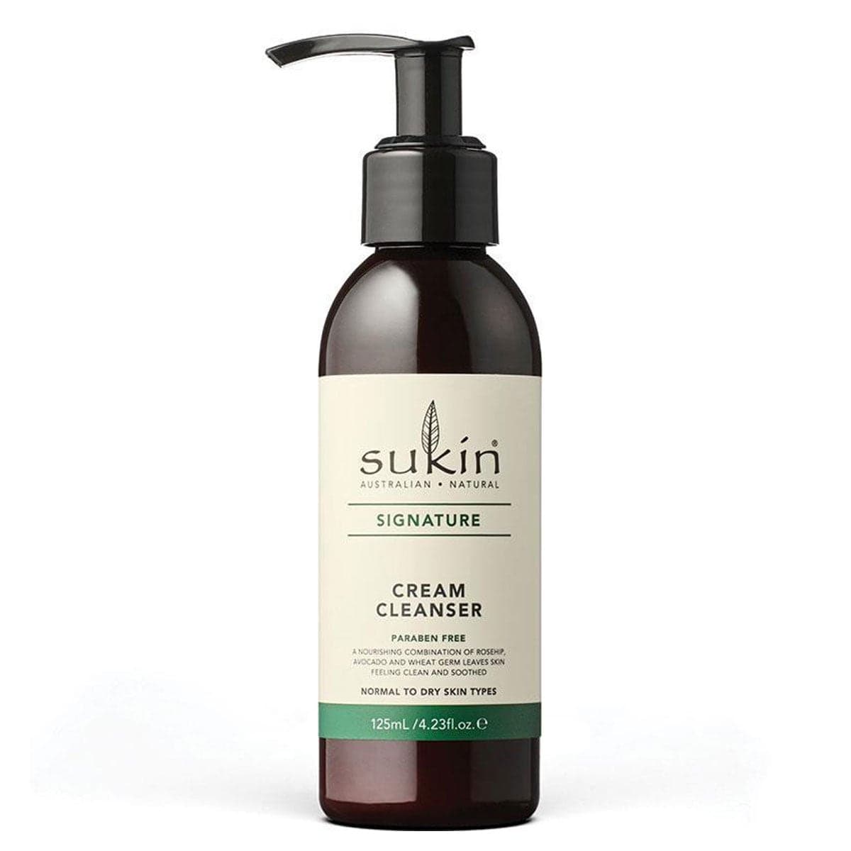 Sukin Signature Cream Cleanser Pump 125Ml