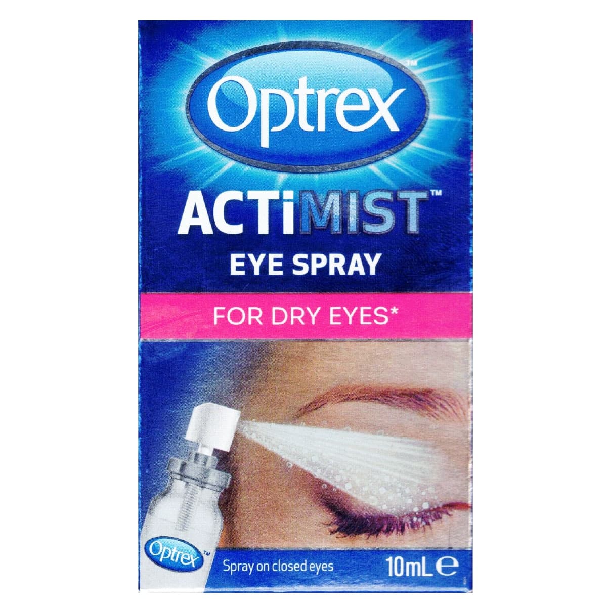 Optrex Actimist 2In1 Eye Spray For Dry & Irritated Eyes 10Ml