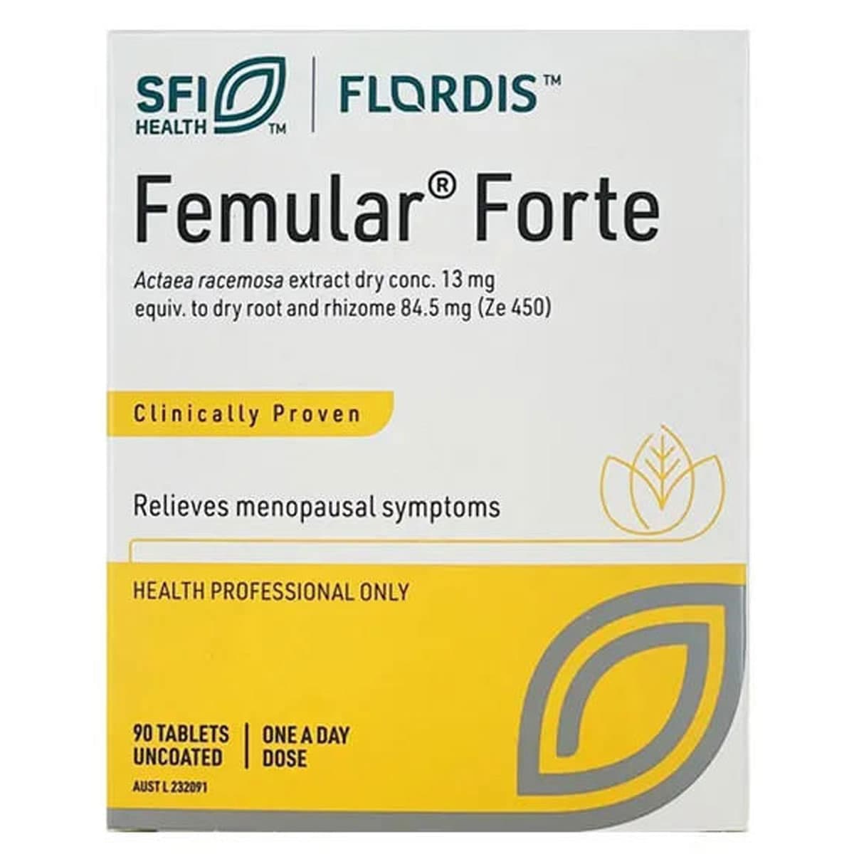 Thumbnail Flordis Femular Forte 90 Tablets