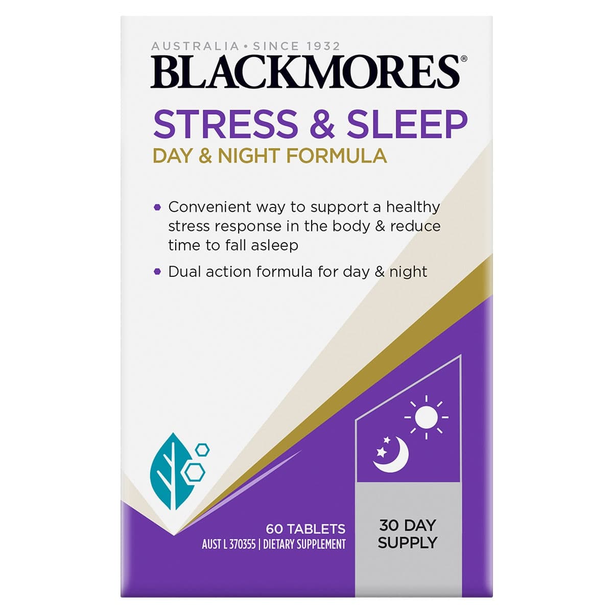 Thumbnail Blackmores Sleep & Stress 60 Tablets