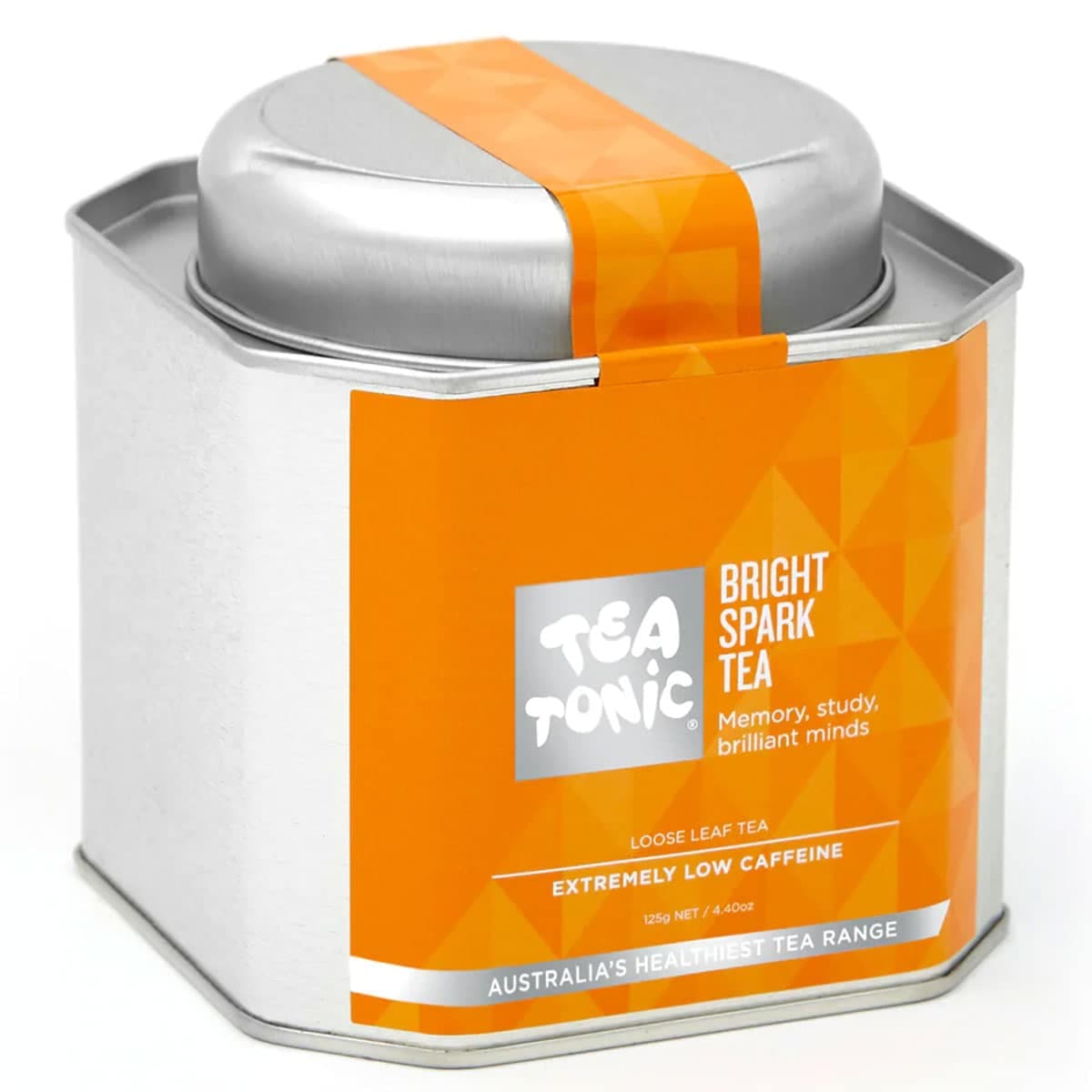 Tea Tonic Bright Spark Loose Leaf Tea Caddy Tin 125G