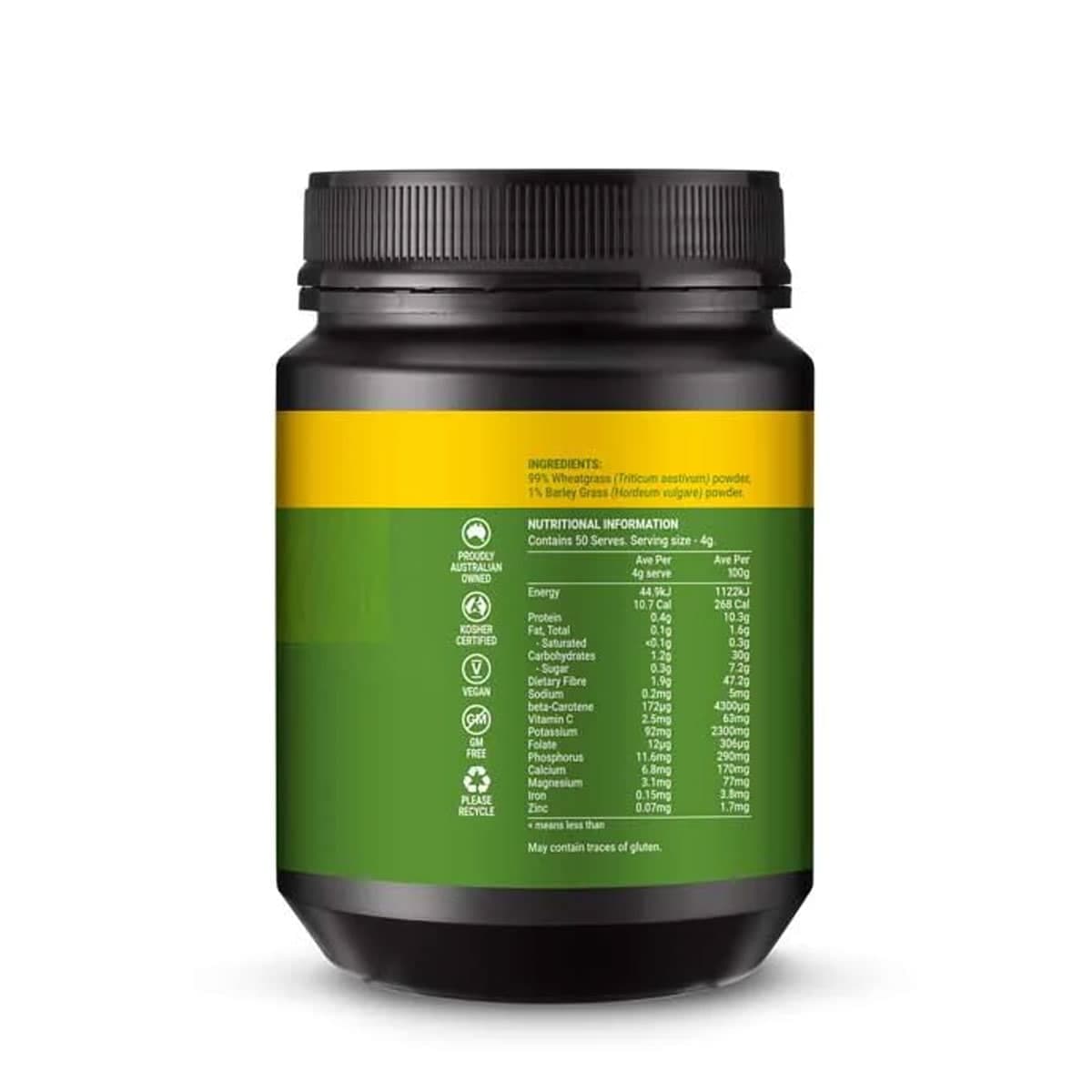 Thumbnail Melrose Organic Wheatgrass Powder 200G