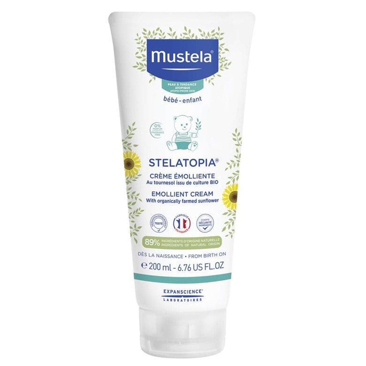 Mustela Stelatopia Emollient Cream 200Ml