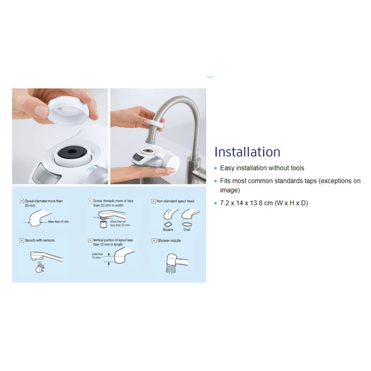 Thumbnail Brita Advanced On-Tap Water Filter System