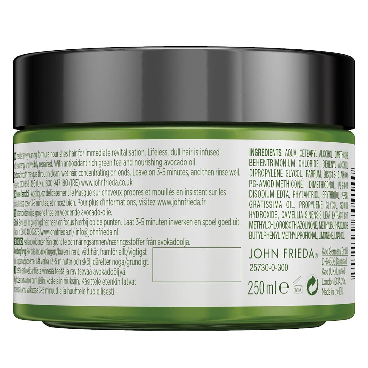 Thumbnail John Frieda Detox & Repair Hair Masque 250Ml